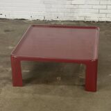 Amanta coffee table by Mario Bellini for B&B Italia in red