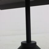 Porada Arredi Black Metal Minimalistic Magazinine Rack, 1980's, Italy