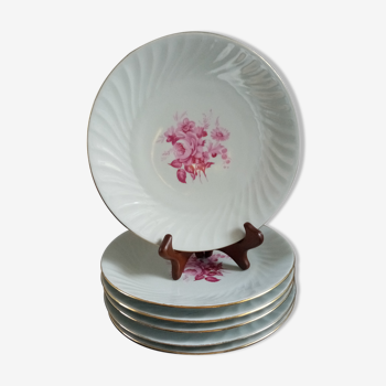 Porcelain plates Saint Amand