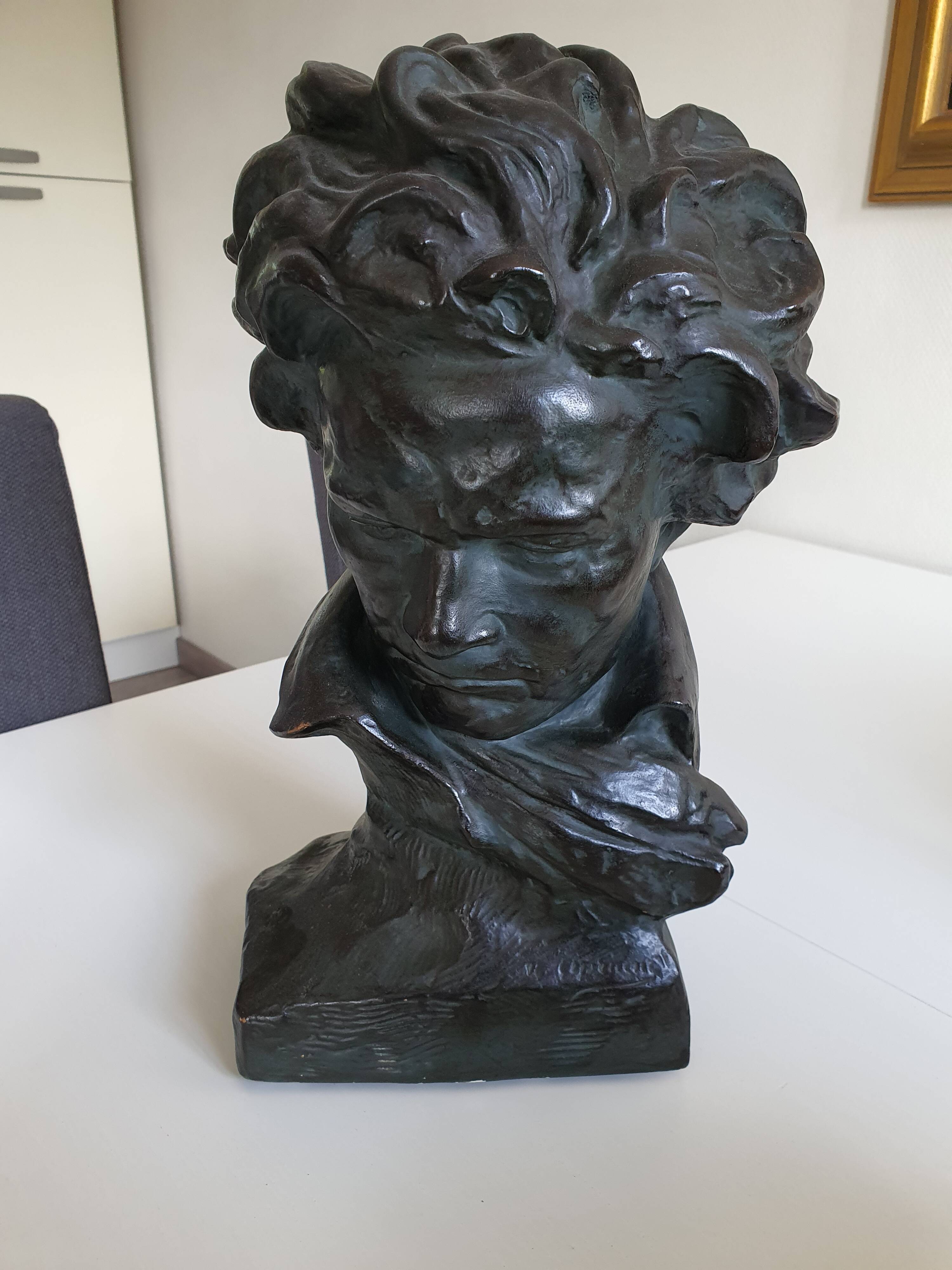 Beethoven bust by Cipriani