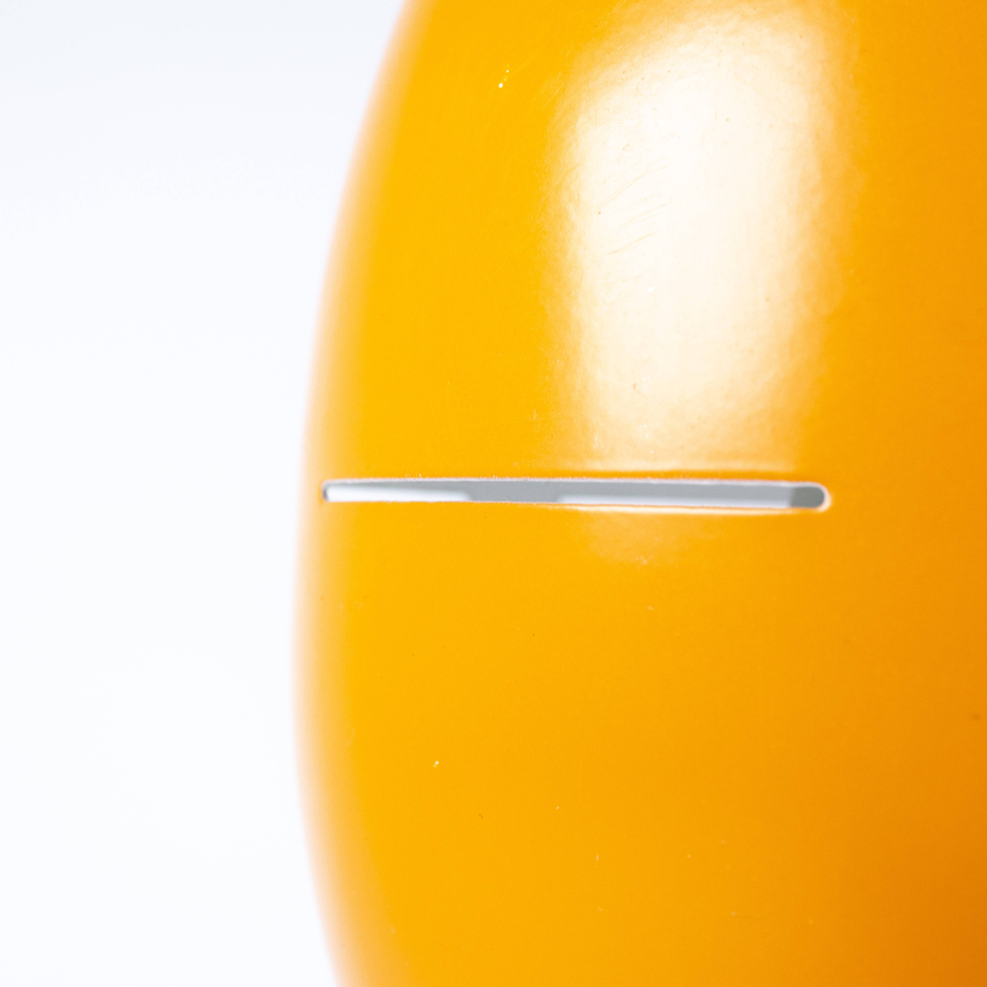 Vintage orange pendant light