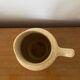 Old pitcher cazalas paule douau ceramic beige basque couple vintage