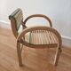 Chaise baumann en bois courbe