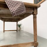 Table de ferme en hêtre XL