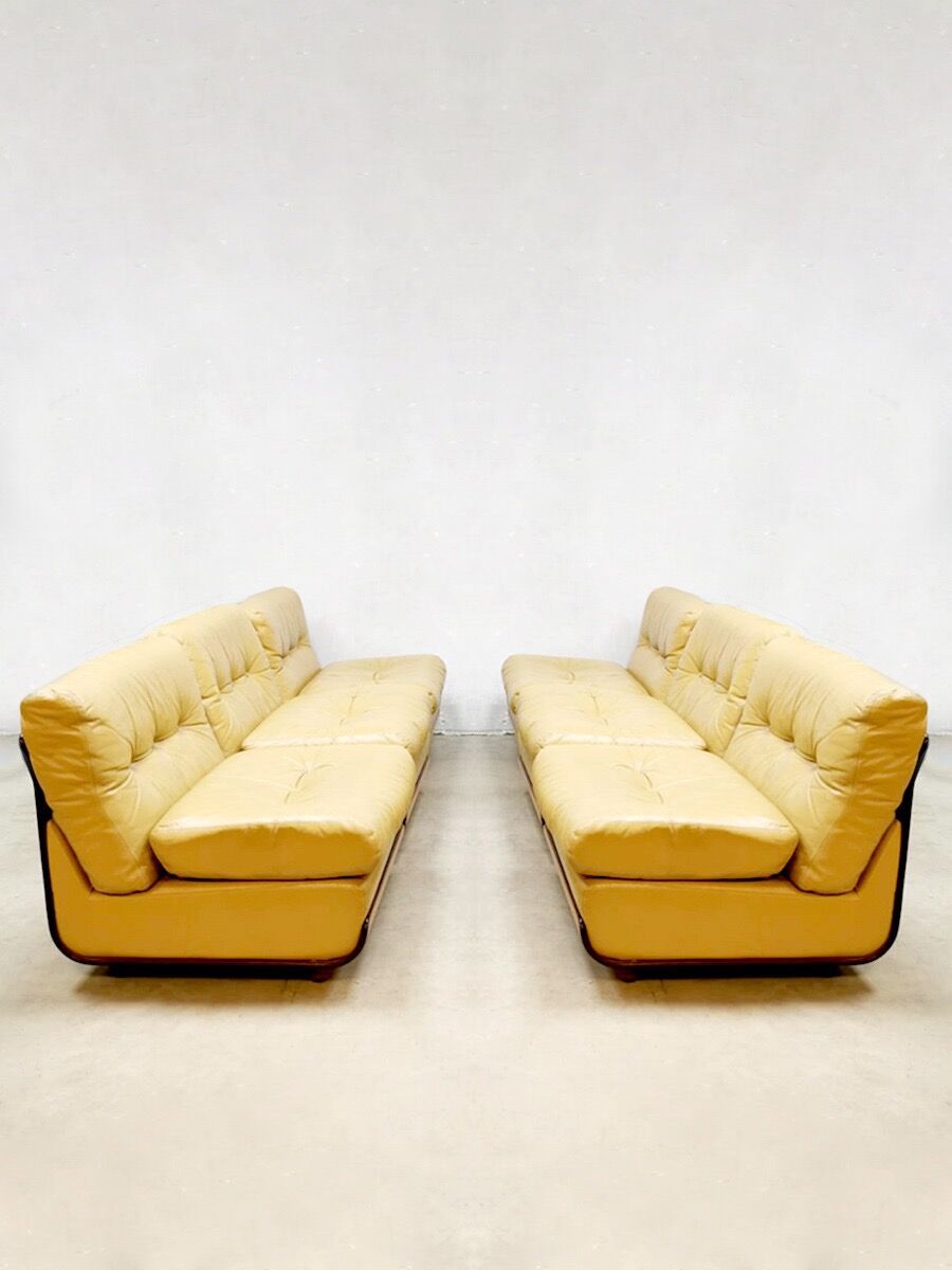 Vintage Italian design modular sofa