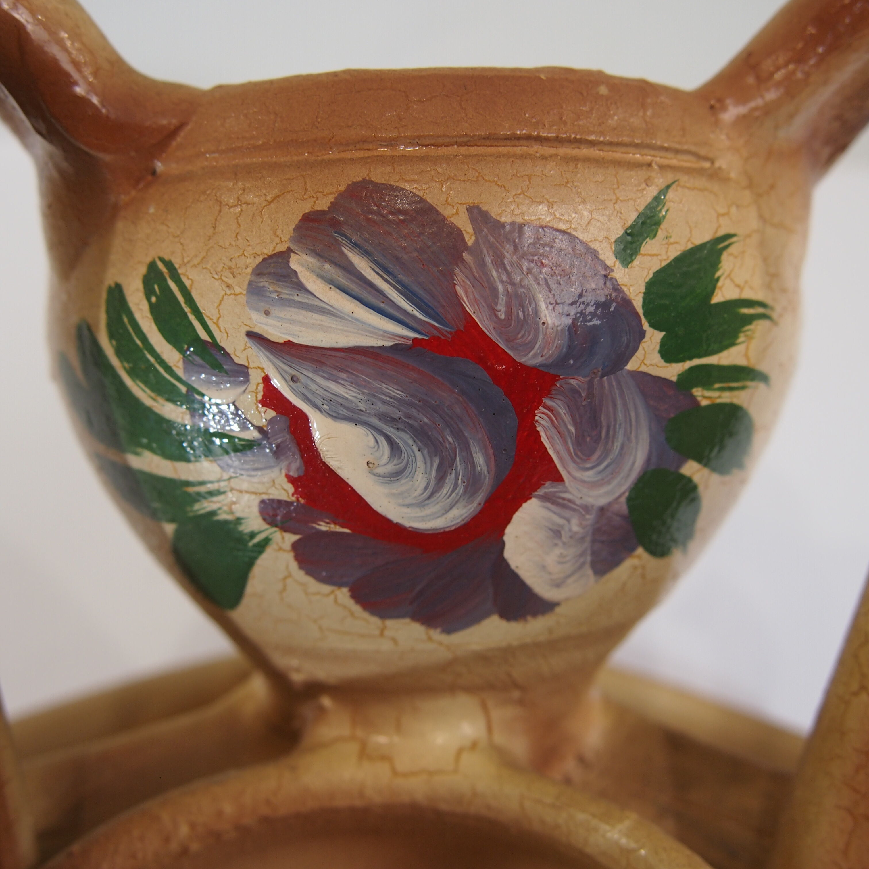 Terracotta flower pot /vintage