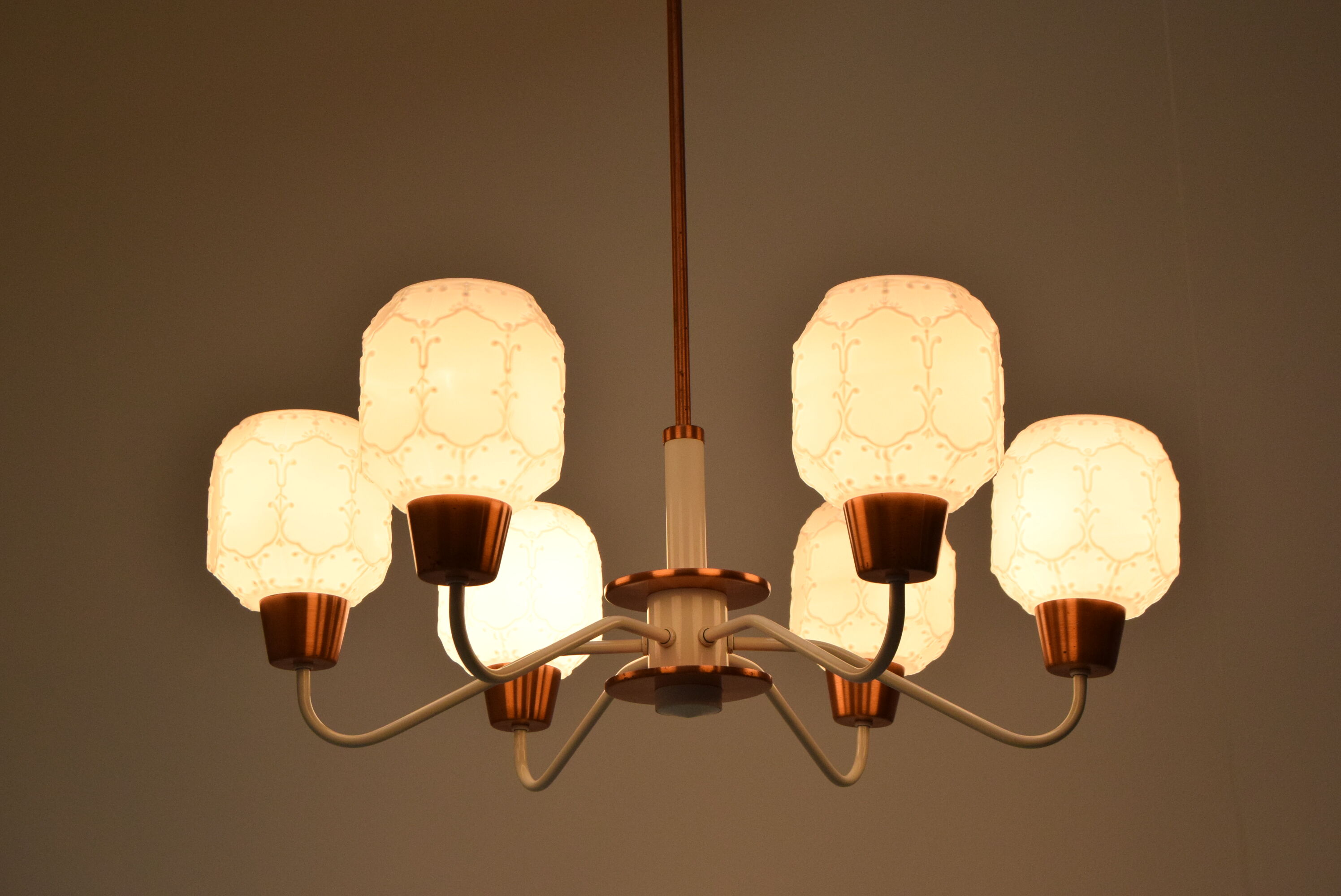 Mid-Century Chandelier/Drukov, 1970‘s.