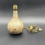 Ceramic lamp gres pyrite pear shape style