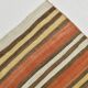 Tapis Kilim Vintage Rayé, Long Format aux Tons Chauds Boho, 65x366