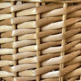 Vintage rattan umbrella stand