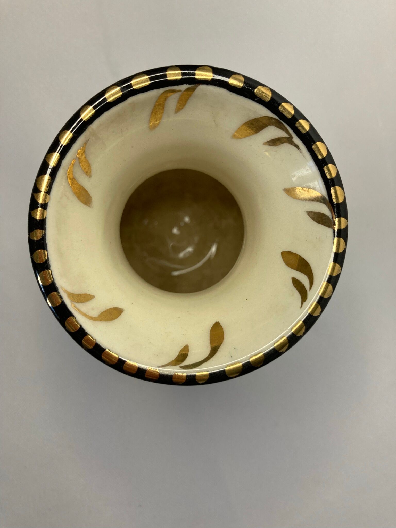 Old glass vase of Venice
