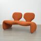 Djinn Sofa by Olivier Mourgue for Airborne 1960s