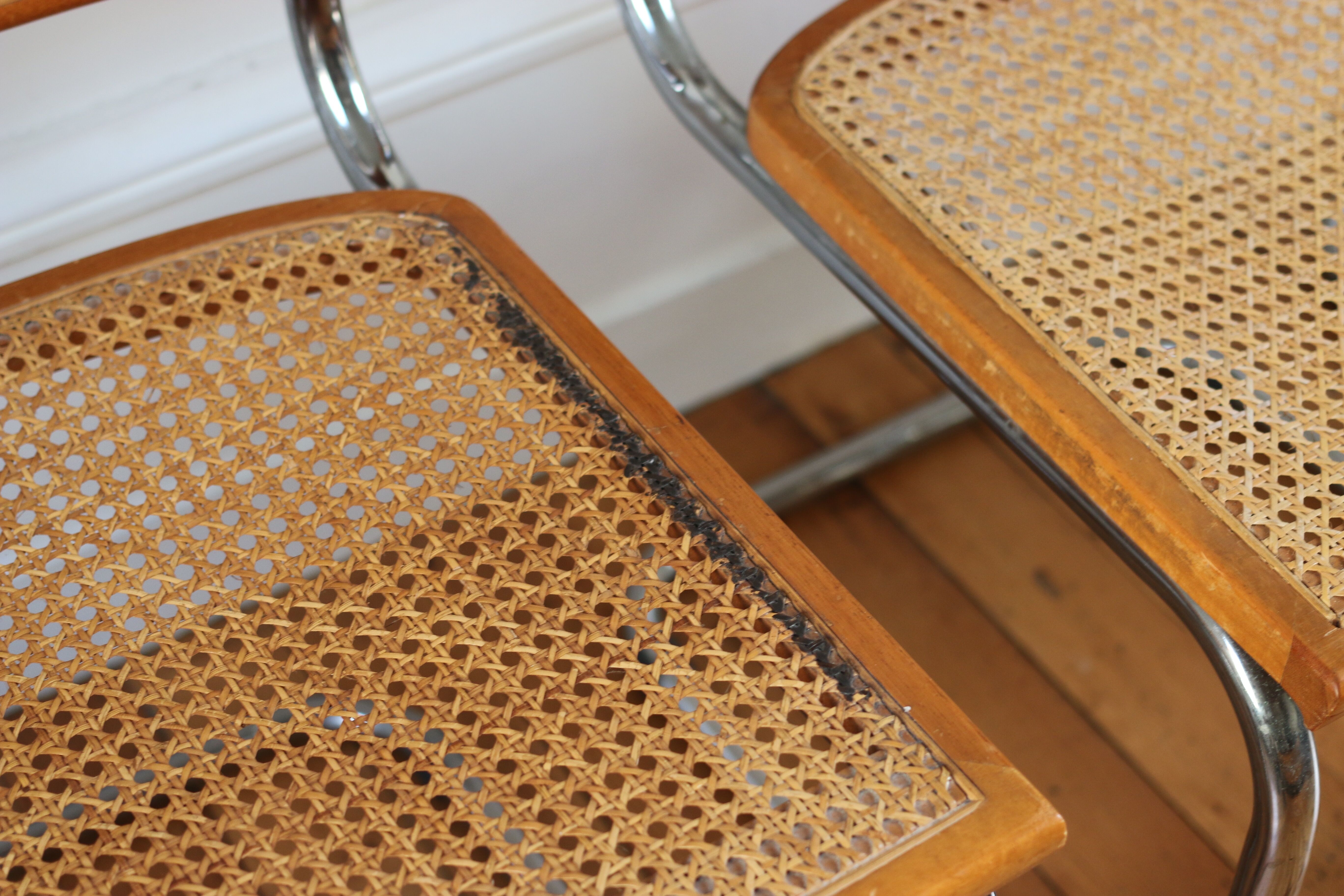 3 chairs B32 by Marcel Breuer 1970