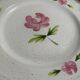 Assiettes plates série de six grès Niderviller décor Cassandre XXème