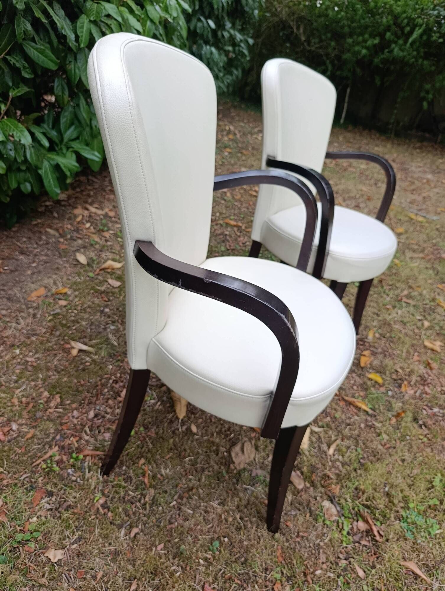 Paire de fauteuils Montbel Euforia 00121 en cuir – Made in Italy