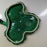 Large empty green leaf pocket Vallauris