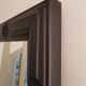 Miroir rectangulaire ancien noir 54x74cm