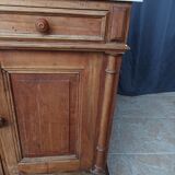 Vintage walnut vanity