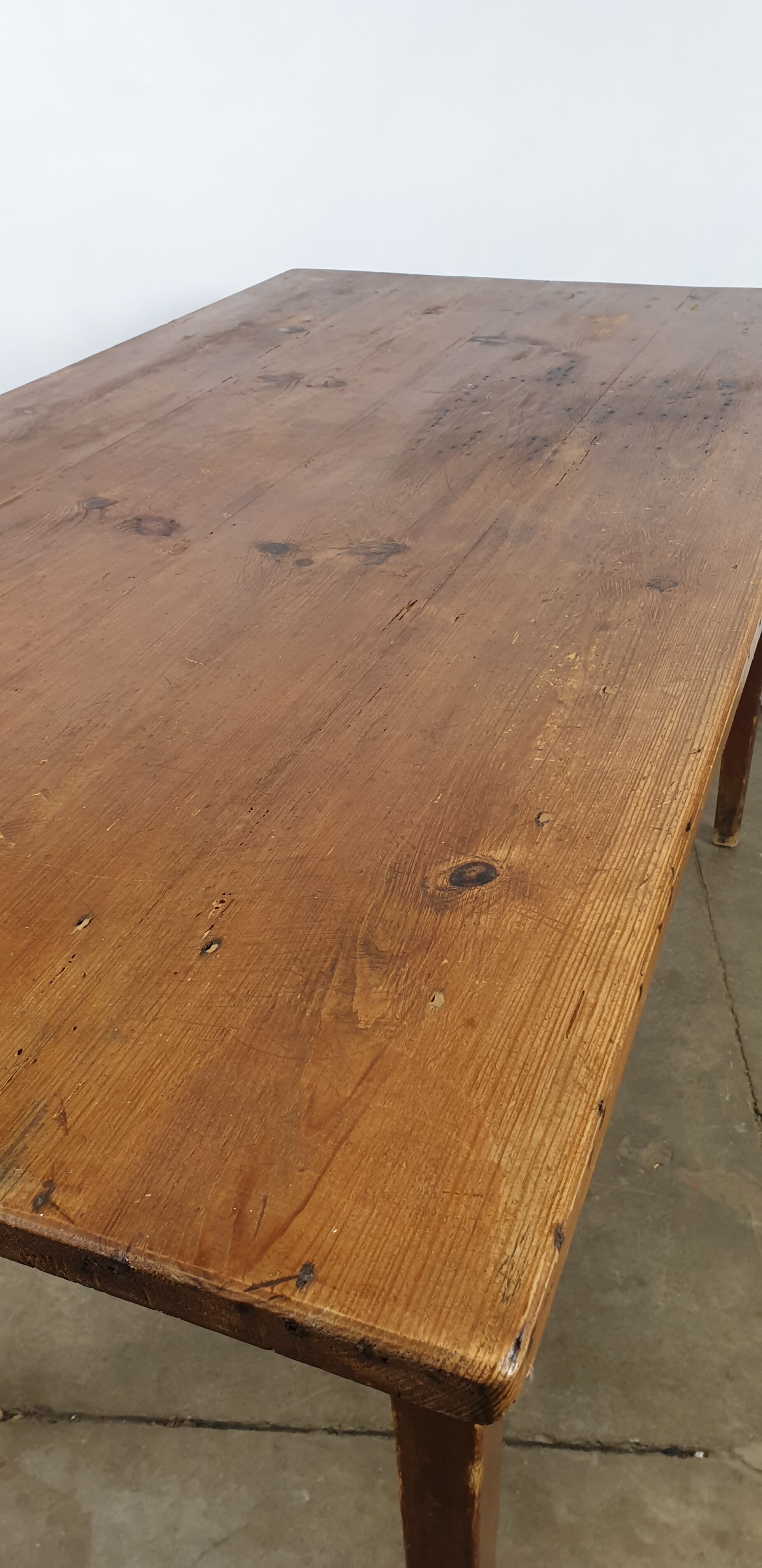 Old wooden table