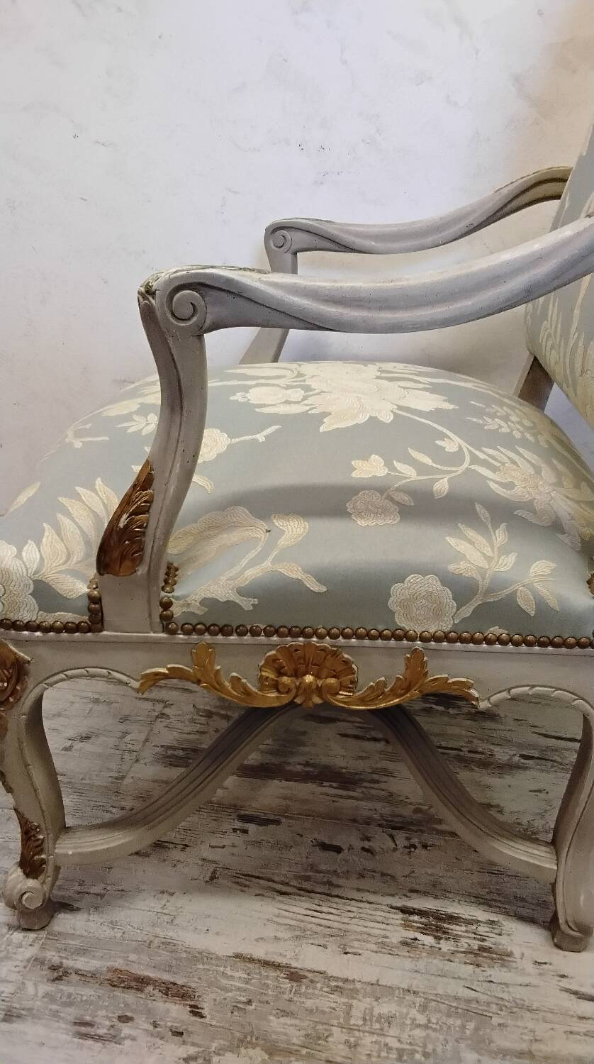 Regency style armchair