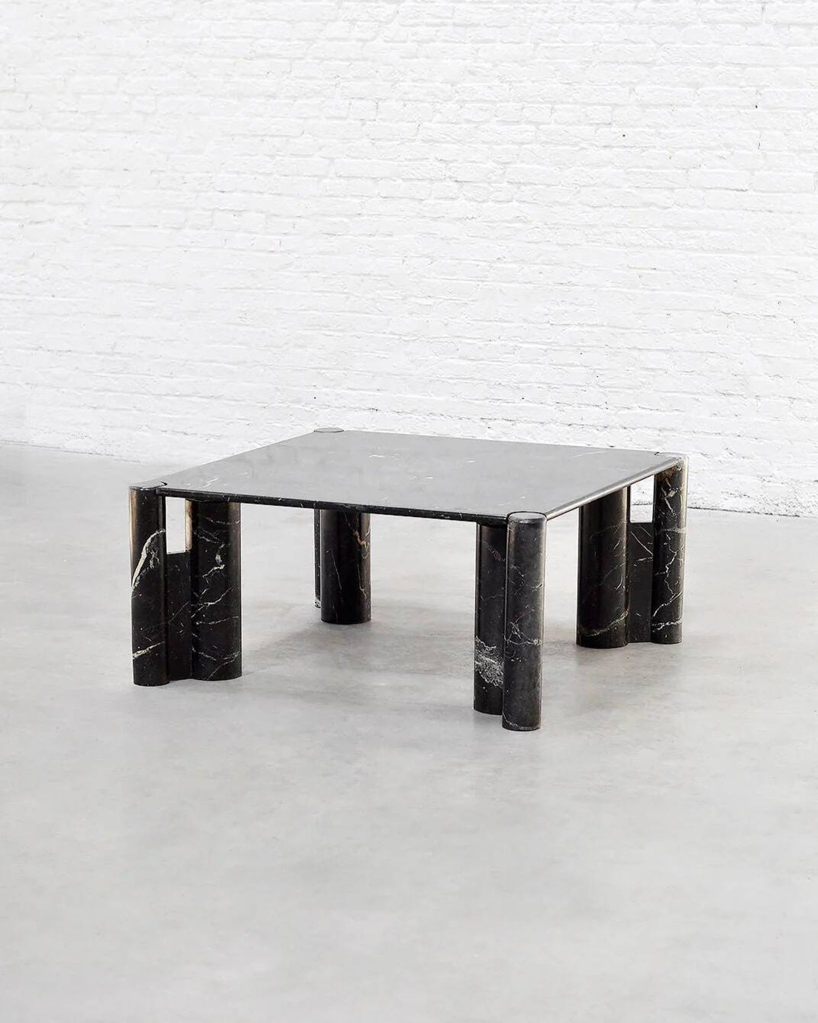 Marble Coffee Table In The Style Of Gae Aulenti, Italy 1960s
