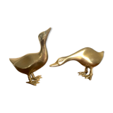 Brass duck couple