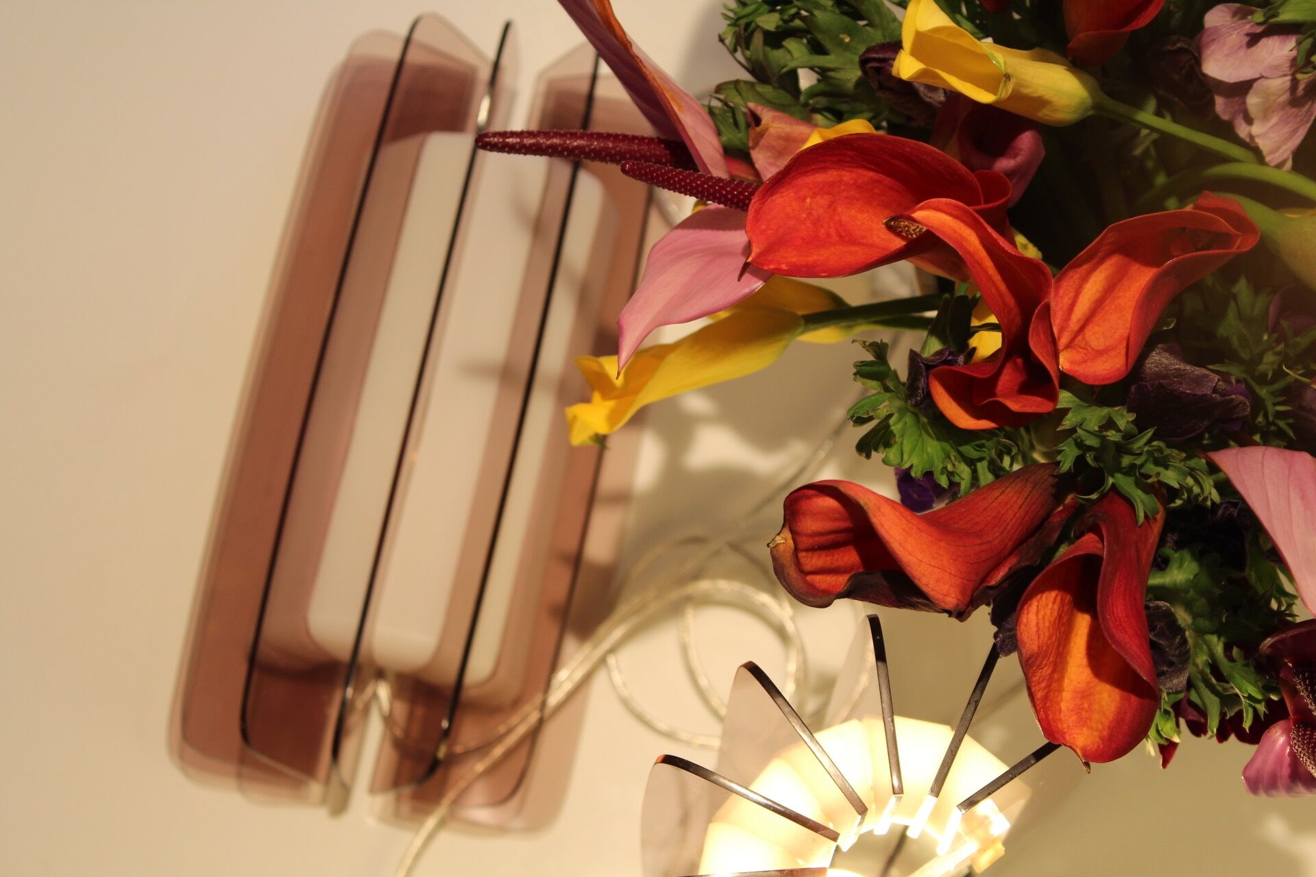 Set sconces Guzzini bagno vintage 70s