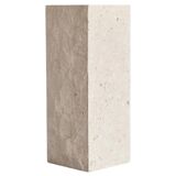 Column, limestone sheath, contemporary work.
