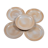 Assiettes plates en grés du Marais