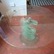 Table en verre « Helix Spiral Swivel »  d'aprés Danny Lane