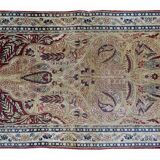 Tapis persan Kerman Lavar antique fait main 90 cm x 146 cm années 1880