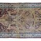 Handmade antique prayer Persian Kerman Lavar rug 90cm x 146cm 1880s