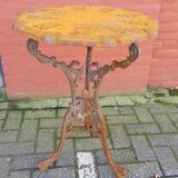 Art Nouveau Cast Iron Garden Table