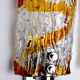 Wall lamp Murano Mazzega, Bicolore, Italy, 1970