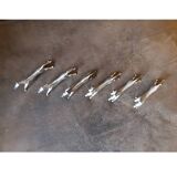 Set of 6 metal knife holders