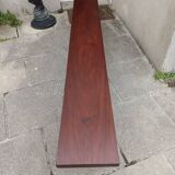 Exotic wood bench