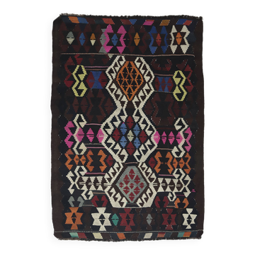 Turkish Kilim Yuruk Vintage 172x245 cm Geometric Motifs