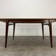 Scandinavian extendable teak table, 60s