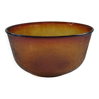 Arcoroc sierra amber salad bowl