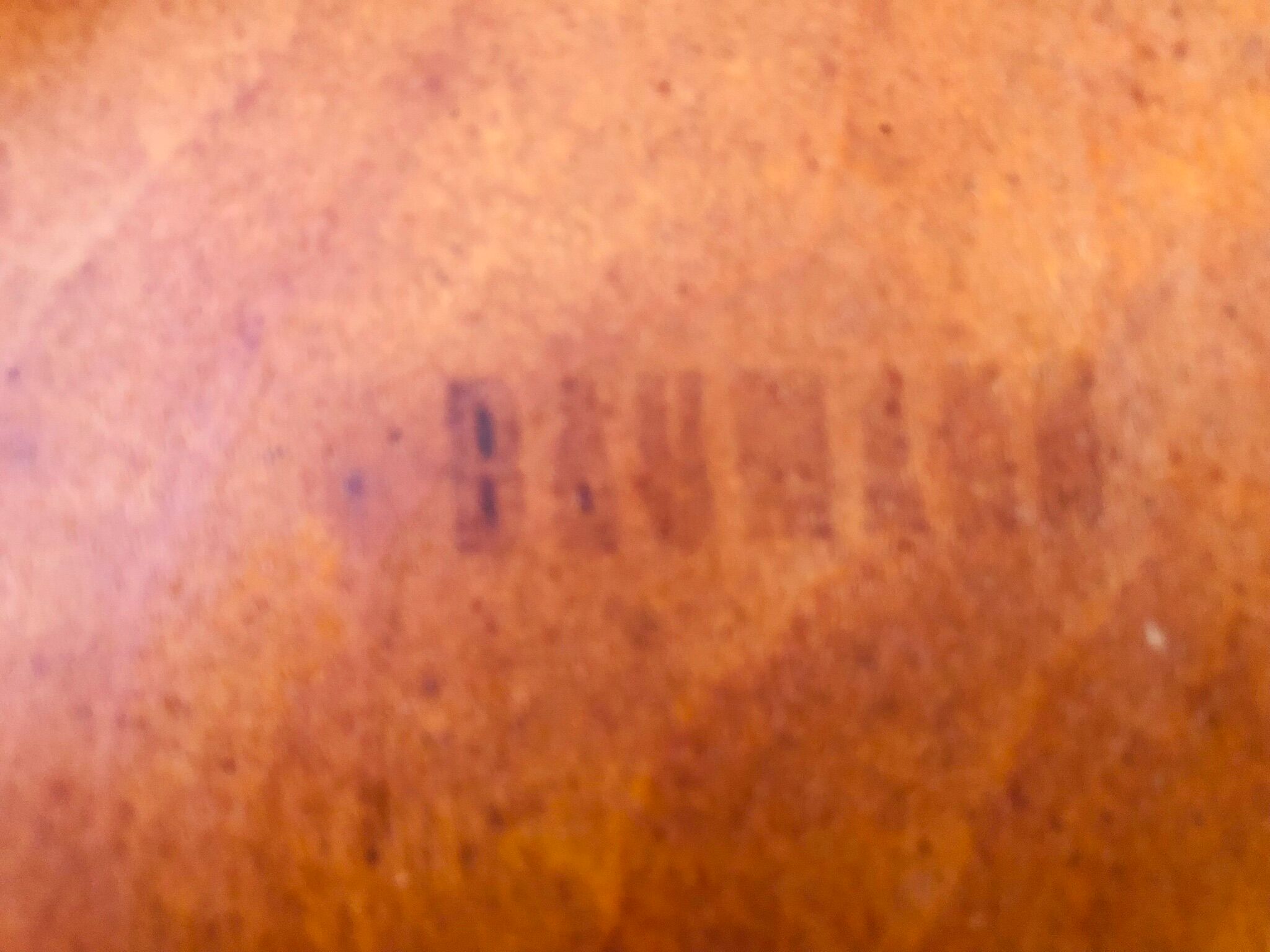 Vintage "Model 92" stool by Baumann, 1950's