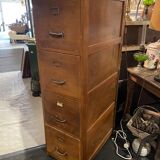 Vertical drawer locker