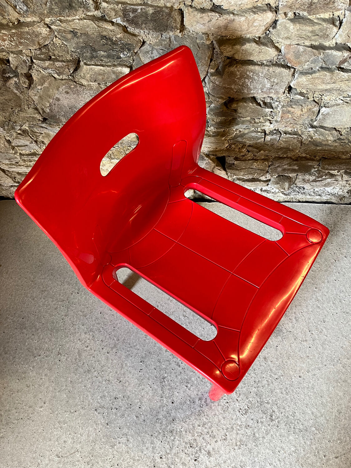 Pair of 4870 chairs by Anna Castelli Ferrieri for Kartell
