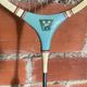 Pair of Vintage Badminton Rackets Wood + Metal from the 1950s #D579