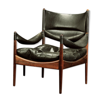 Danish Rosewood LoungearmcChair by Kristian Vedel for Søren Willadsen Møbelfabrik