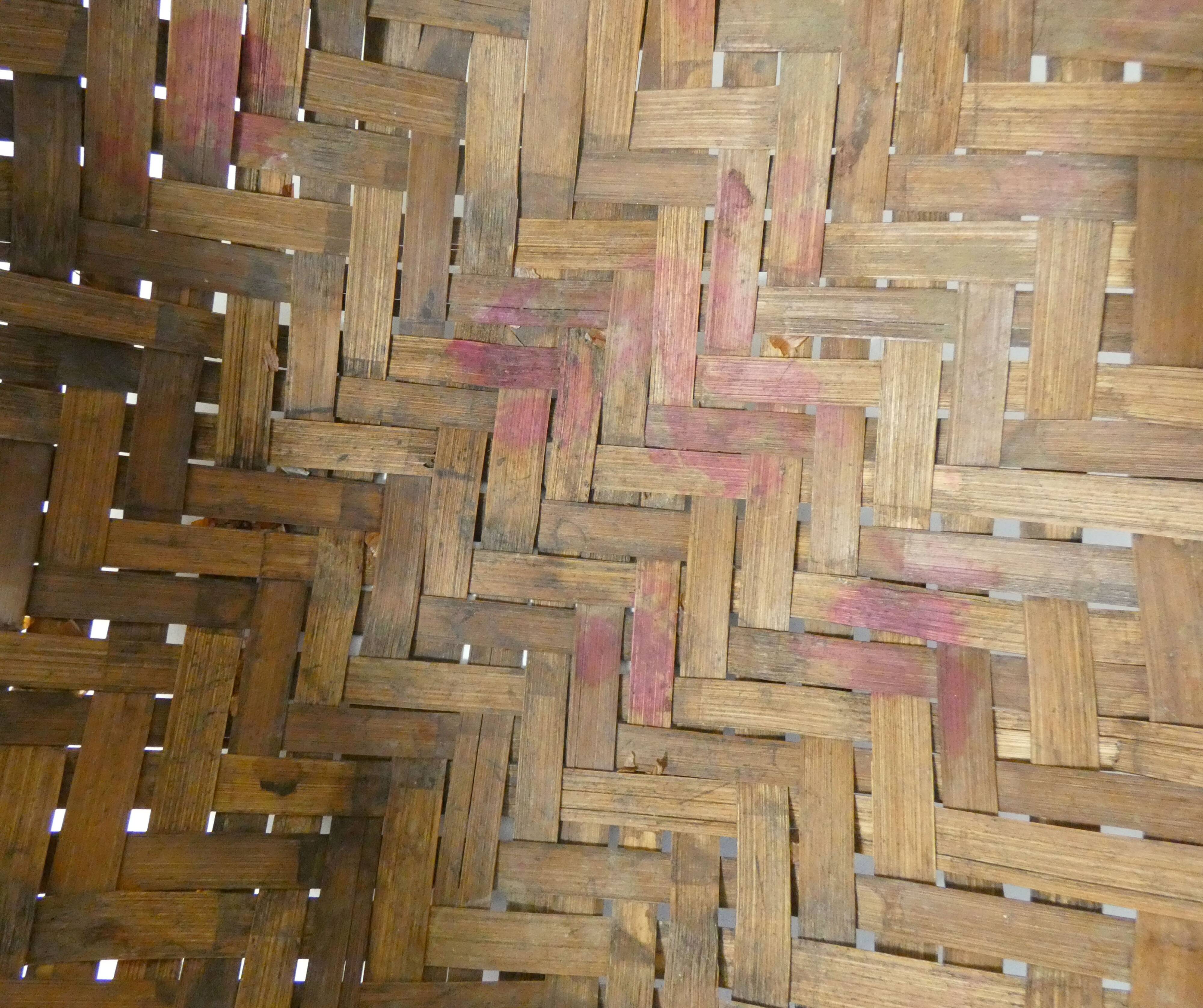 rattan basket basket for herbalist gathering