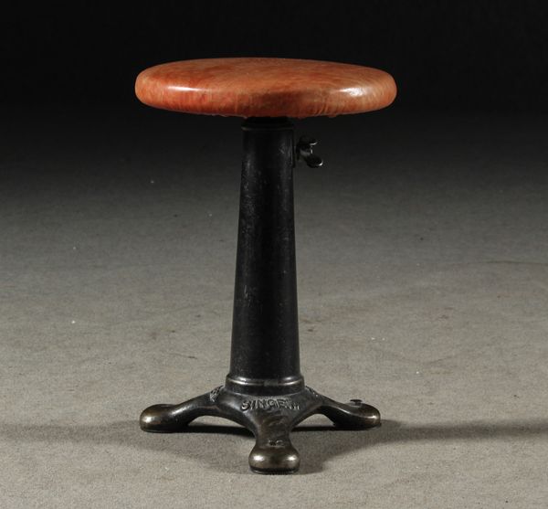 Tabouret Singer en fonte