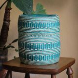 Mexican basket fine weaving