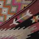 Vintage Turkish hallway rug 75x724 cm