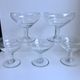 Set of 5 glasses of champagne made by hand 50-60 years