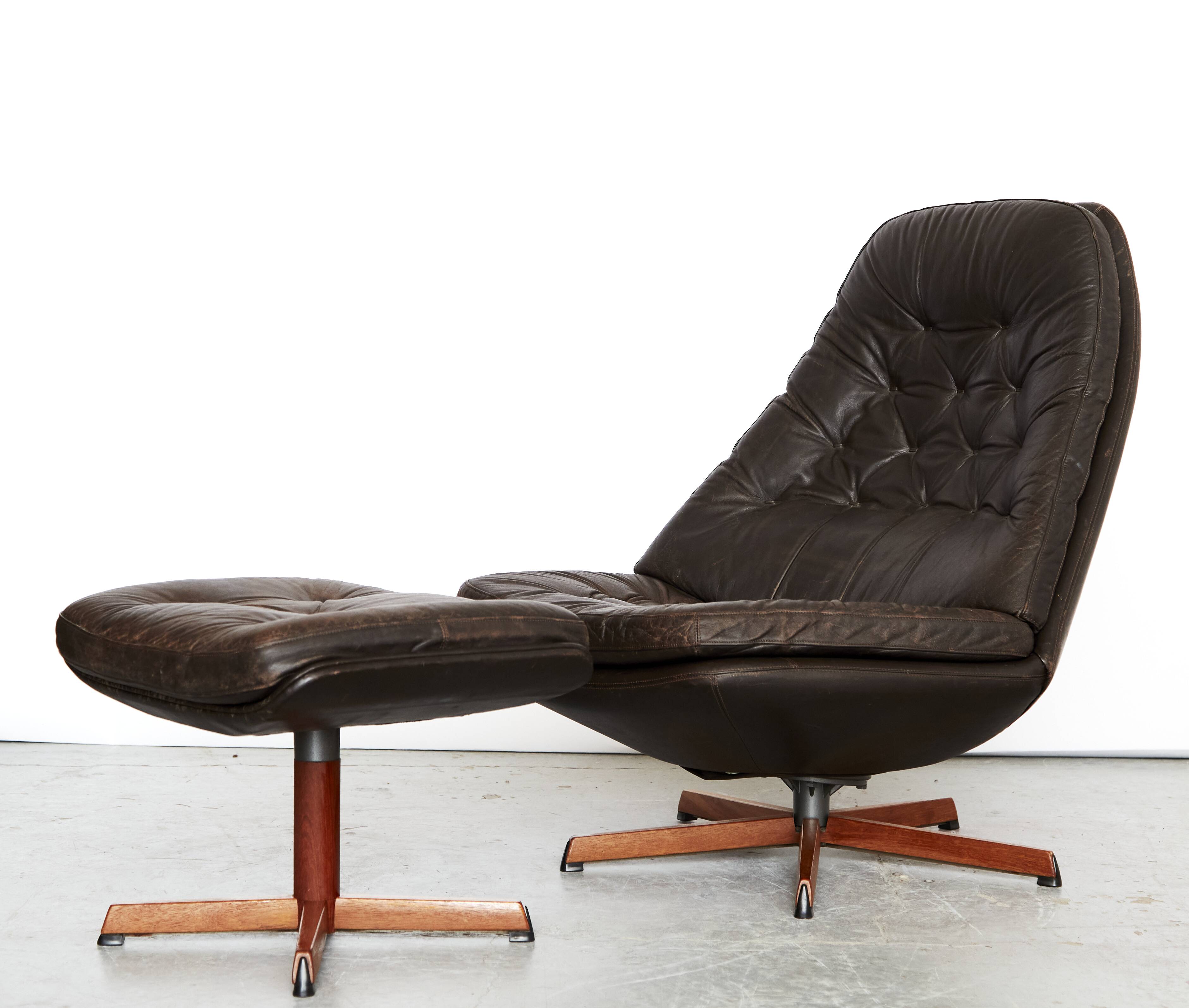 Madsen & Schübell swivel Lounge Chair MS-68